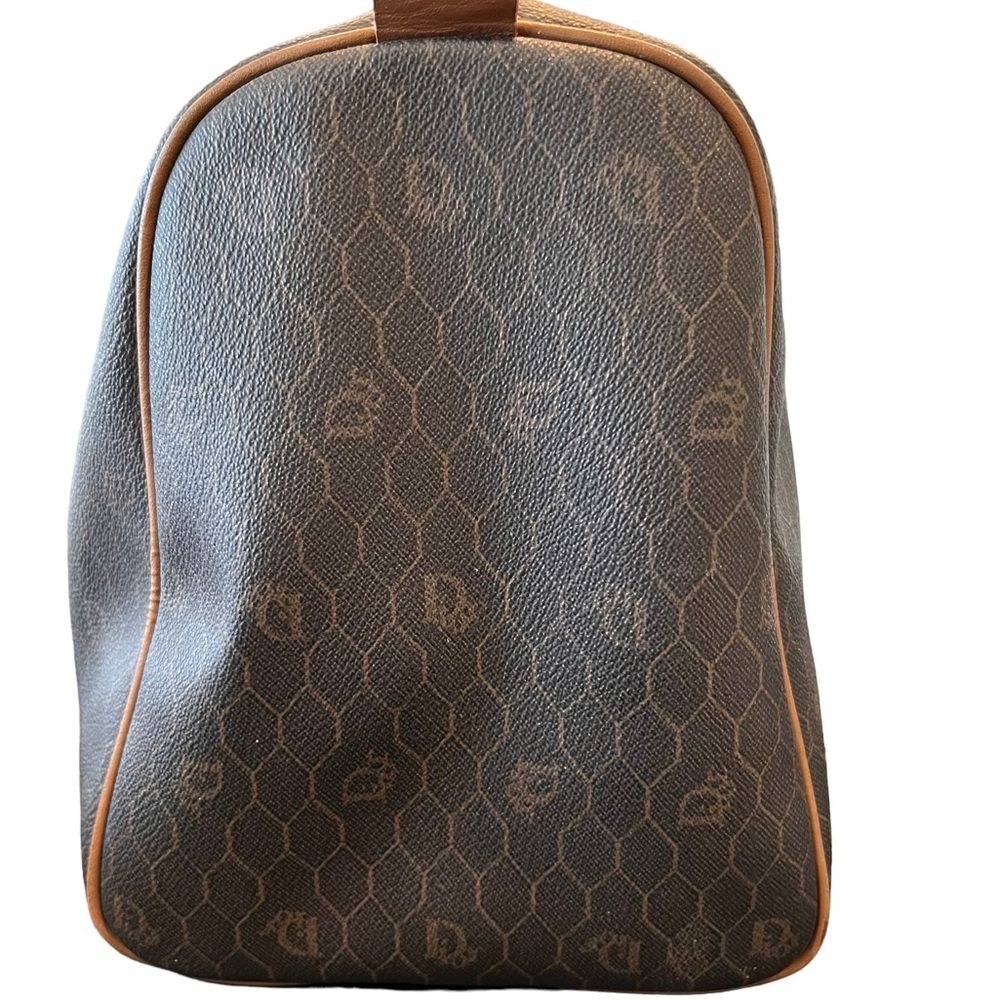 Christian Dior Vintage Honeycomb Boston Bag - Picture 2 of 12